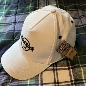 White Hard Rock hat